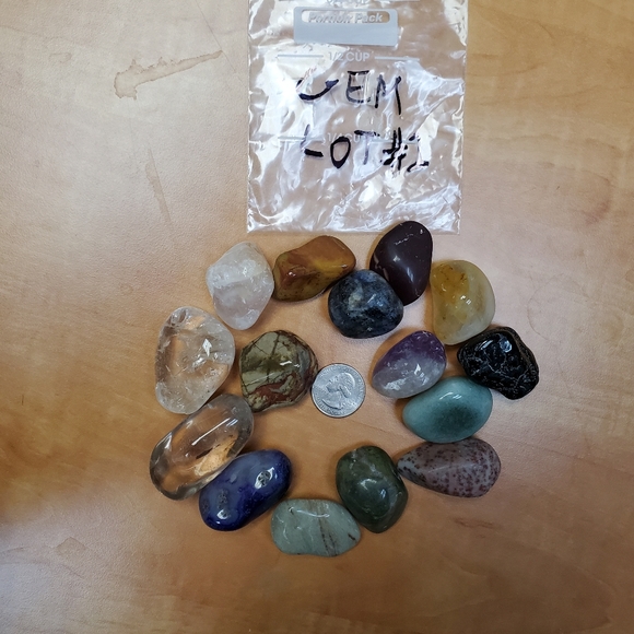 1 lb Gem Stone Lot #1 - 16oz of tumbled stones - Picture 4 of 8